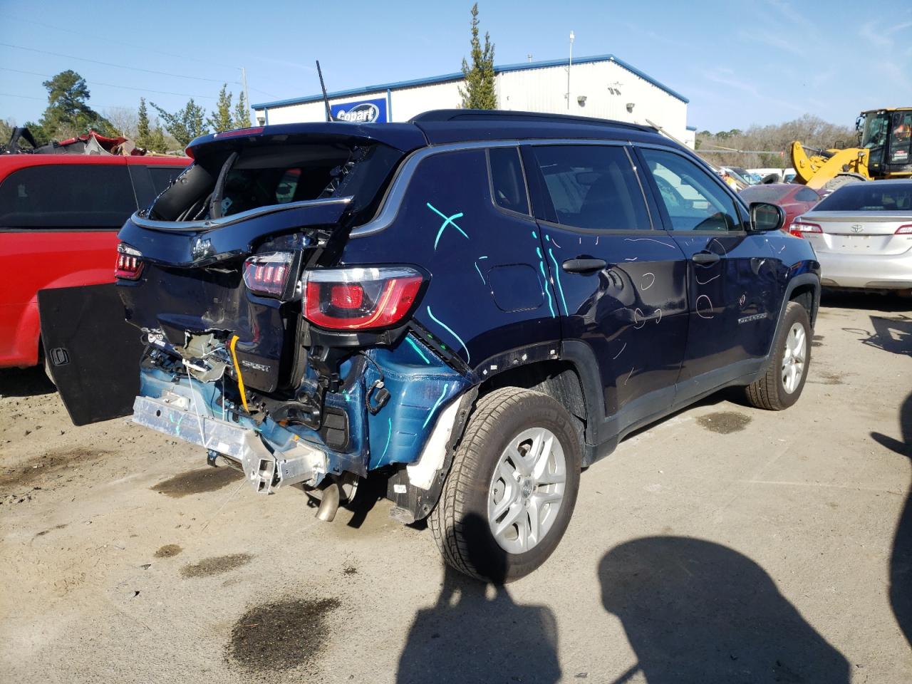 Photo 4 from auction – 2019 JEEP COMPASS SP with VIN 3C4NJDABXKT778144