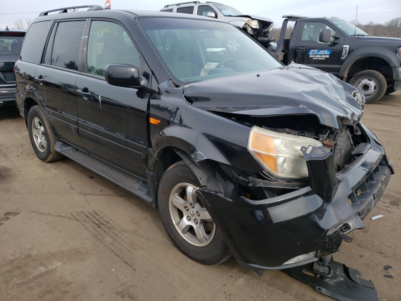 HONDA PILOT SE 2008 with VIN 5FNYF18388B008012 - Photo from auction