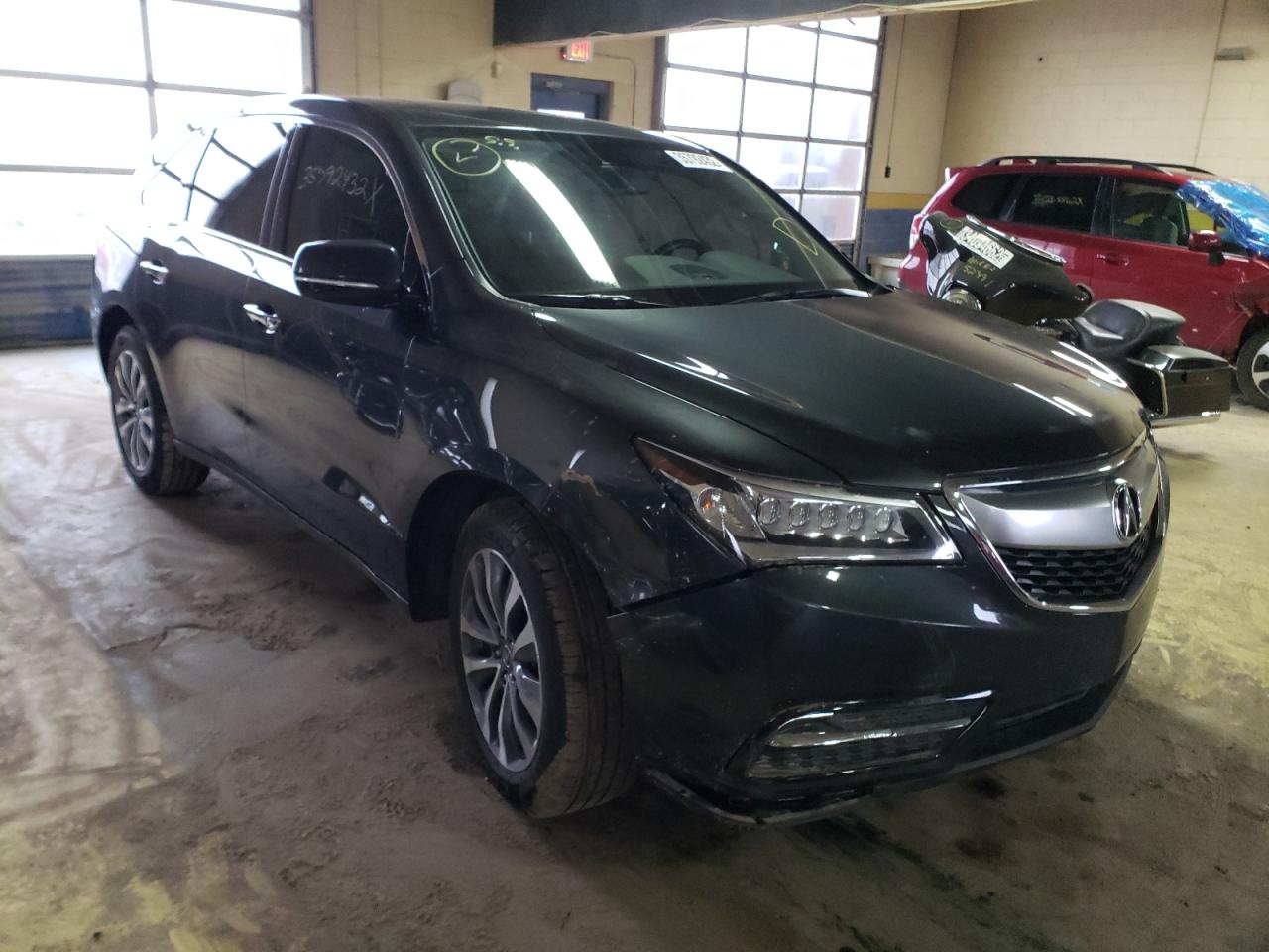 ACURA MDX TECHNO 2015 with VIN 5FRYD4H46FB013981 - Photo from auction