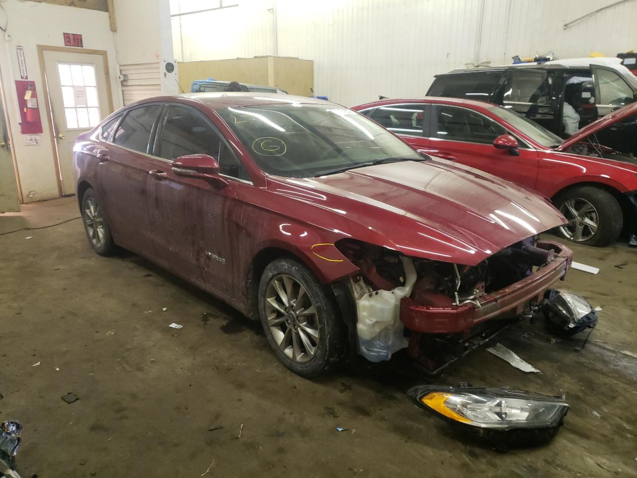 Photo 1 from auction – 2017 FORD FUSION SE with VIN 3FA6P0LU3HR312707