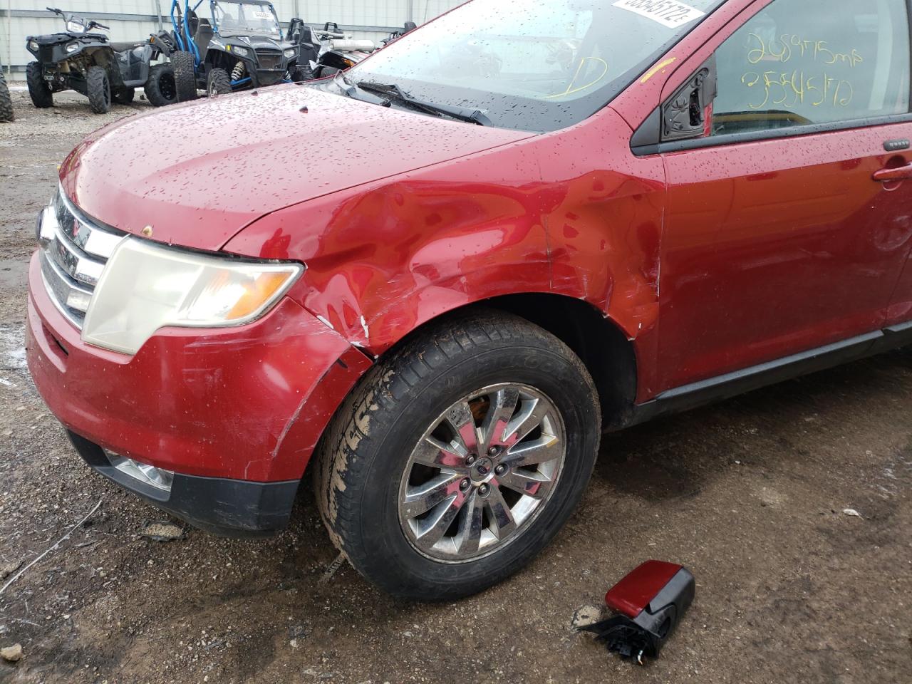 Photo 9 from auction – 2008 FORD EDGE SEL with VIN 2FMDK48C38BB07521