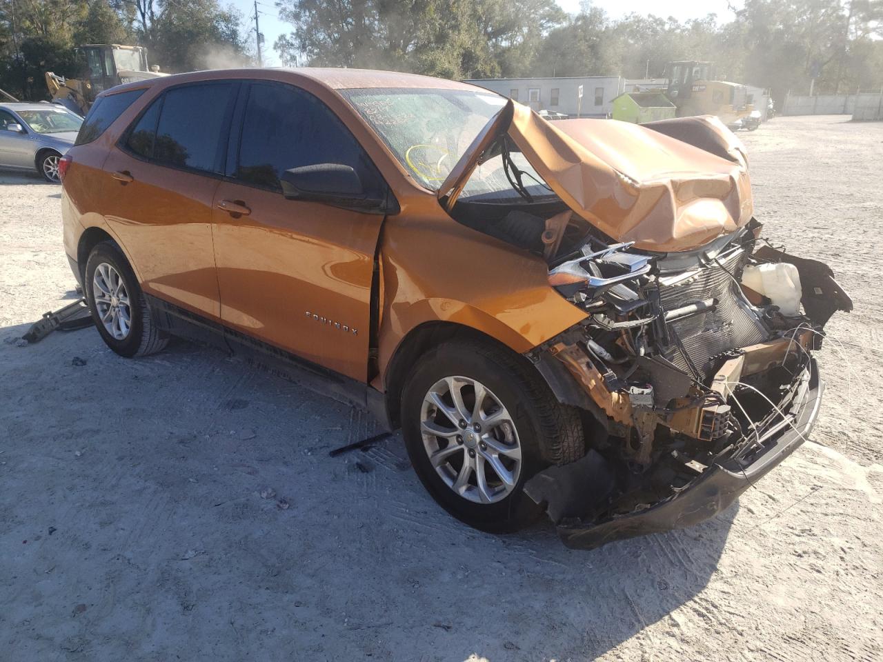 CHEVROLET EQUINOX LS 2018 with VIN 2GNAXHEV4J6162264 - Photo from auction