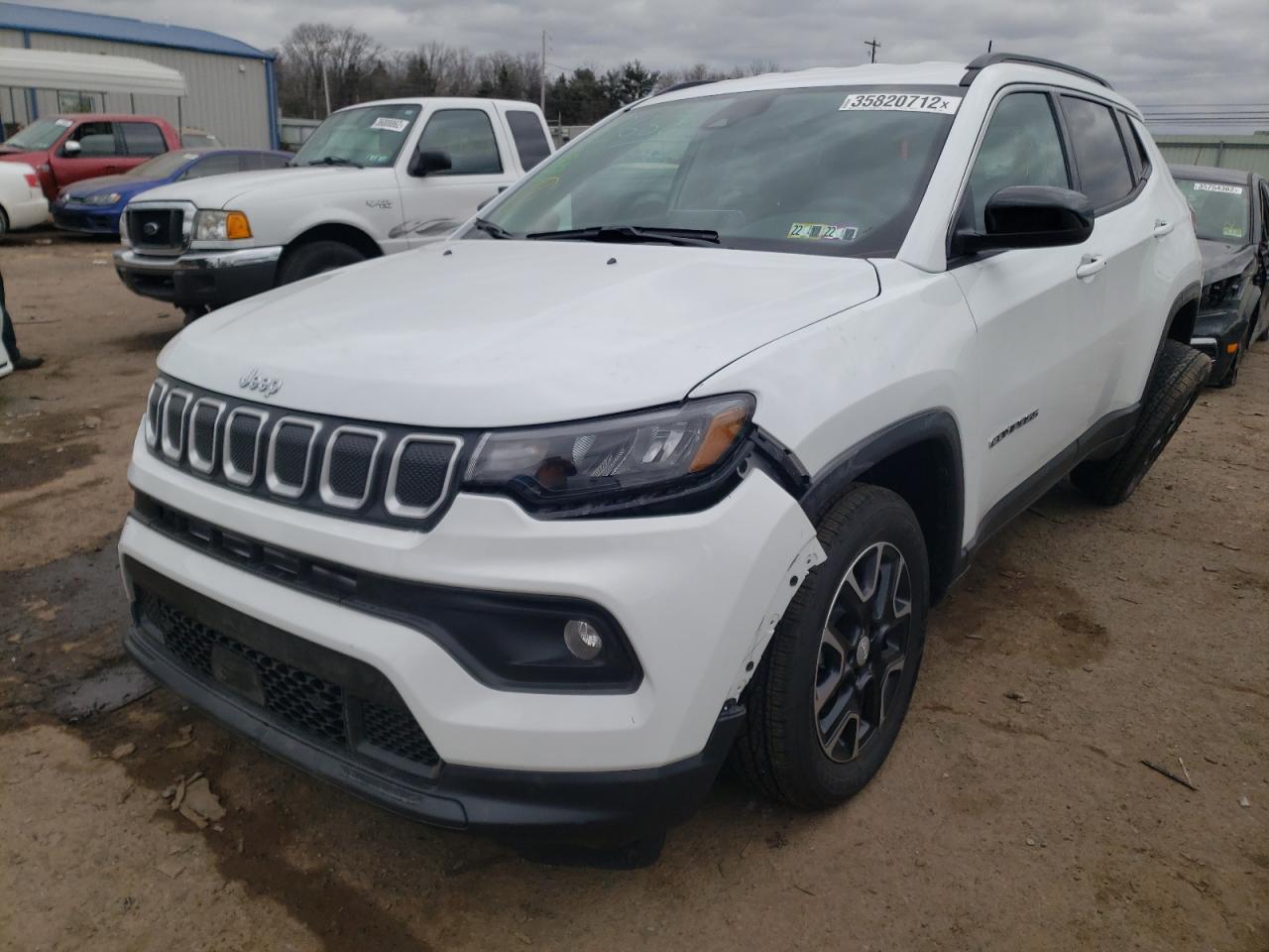 Photo 2 from auction – 2022 JEEP COMPASS LA with VIN 3C4NJDBB7NT135821