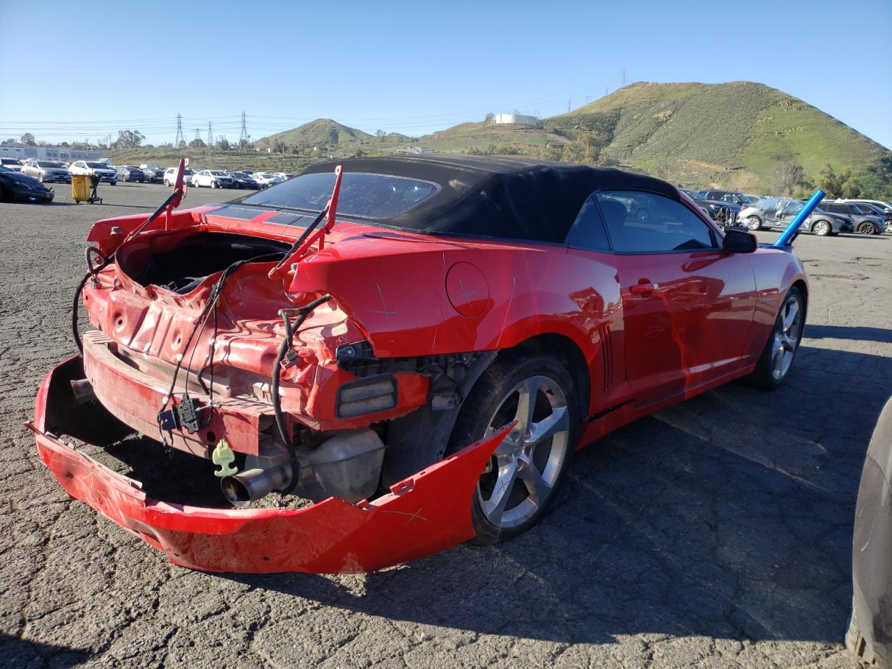 Photo 4 from auction – 2015 CHEVROLET CAMARO LT with VIN 2G1FF3D32F9213635