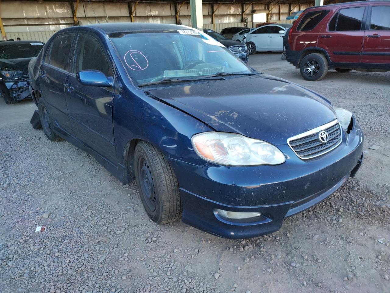 TOYOTA COROLLA CE 2006 with VIN 1NXBR32E76Z758360 - Photo from auction