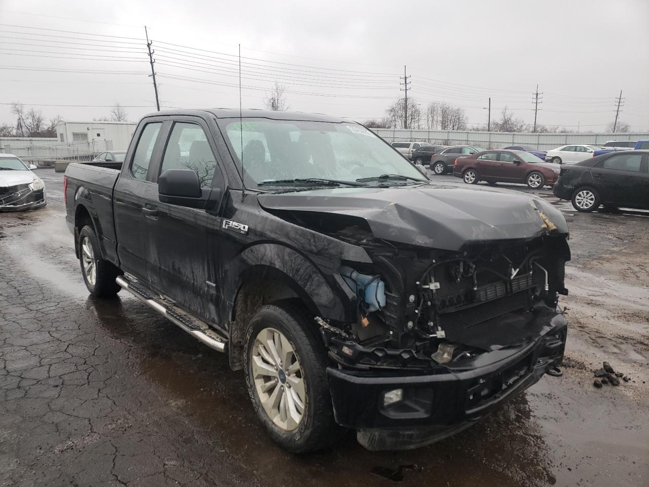 FORD F150 SUPER 2016 with VIN 1FTEX1EPXGKE44076 - Photo from auction