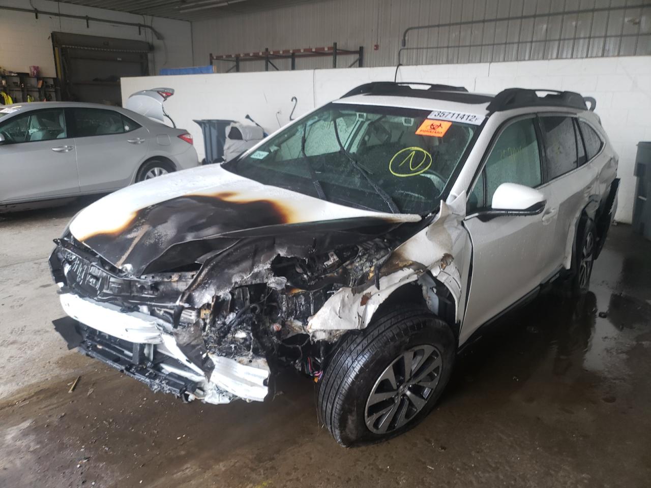 Photo 2 from auction – 2022 SUBARU OUTBACK PR with VIN 4S4BTAFC4N3129626
