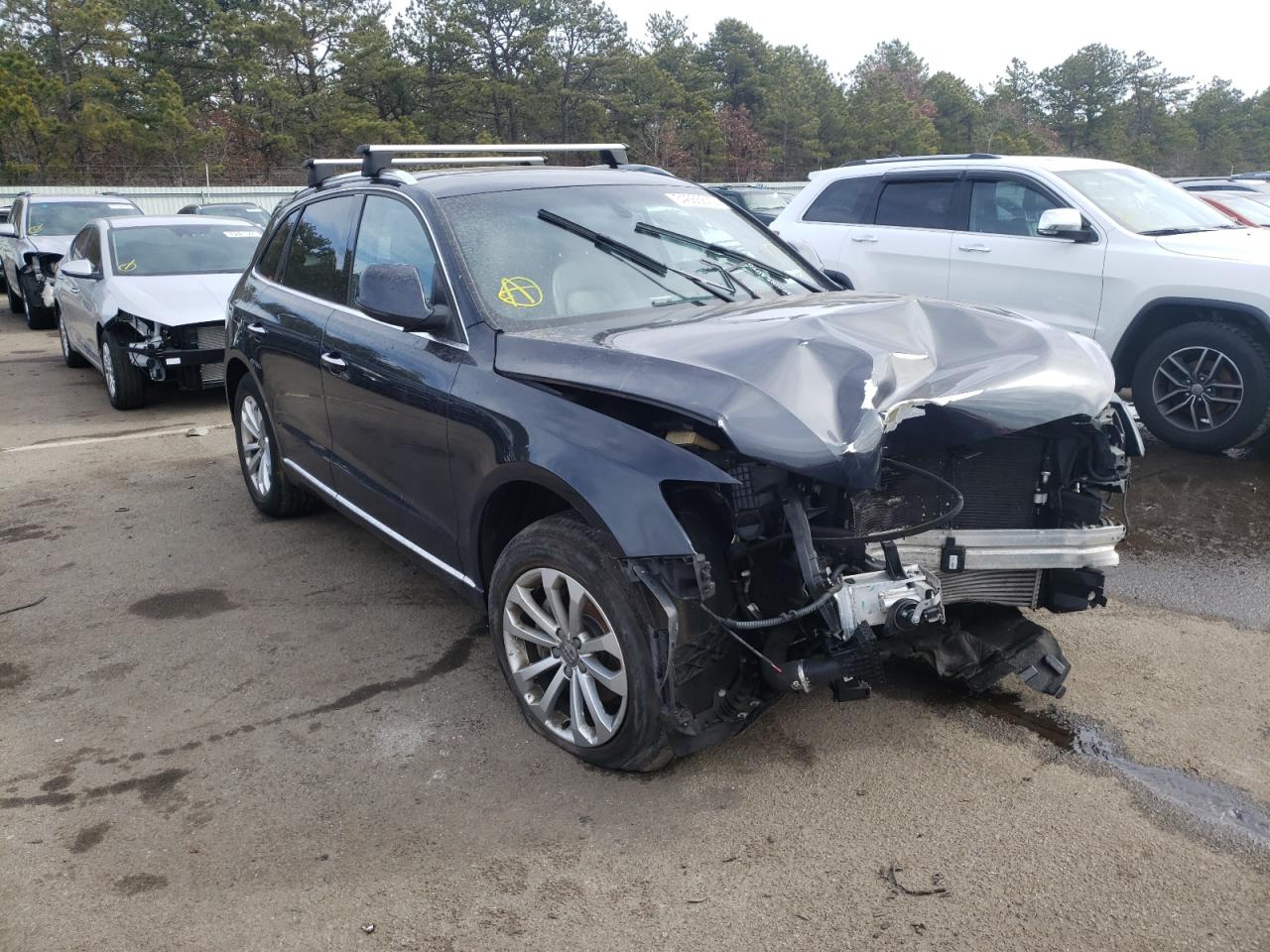 AUDI Q5 PREMIUM 2015 with VIN WA1LFAFP5FA044434 - Photo from auction