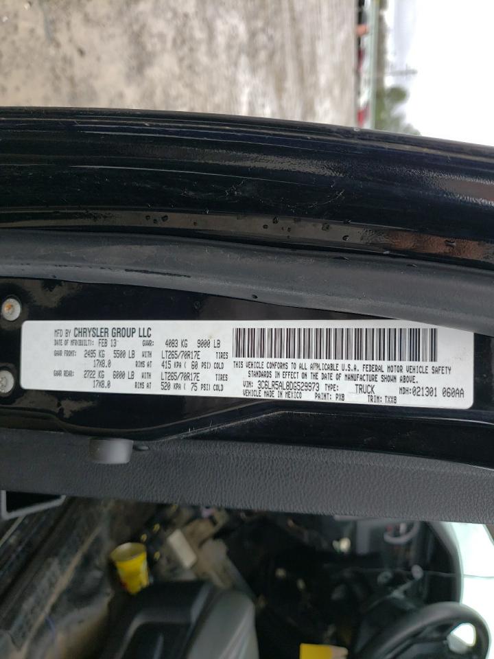 Photo 10 from auction – 2013 RAM 2500 ST with VIN 3C6LR5AL8DG529973