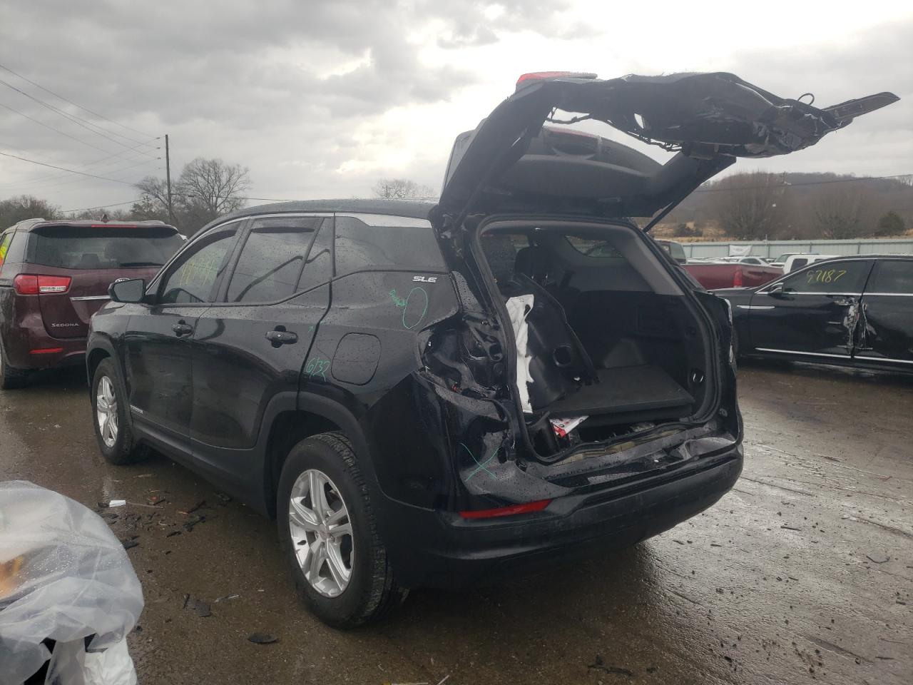 Photo 3 from auction – 2019 GMC TERRAIN SL with VIN 3GKALMEV8KL360246