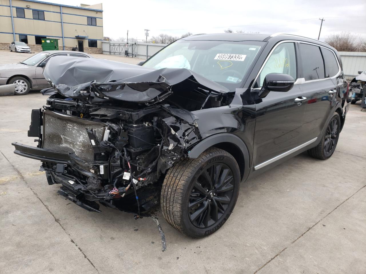 Photo 2 from auction – 2021 KIA TELLURIDE with VIN 5XYP5DHC7MG096344