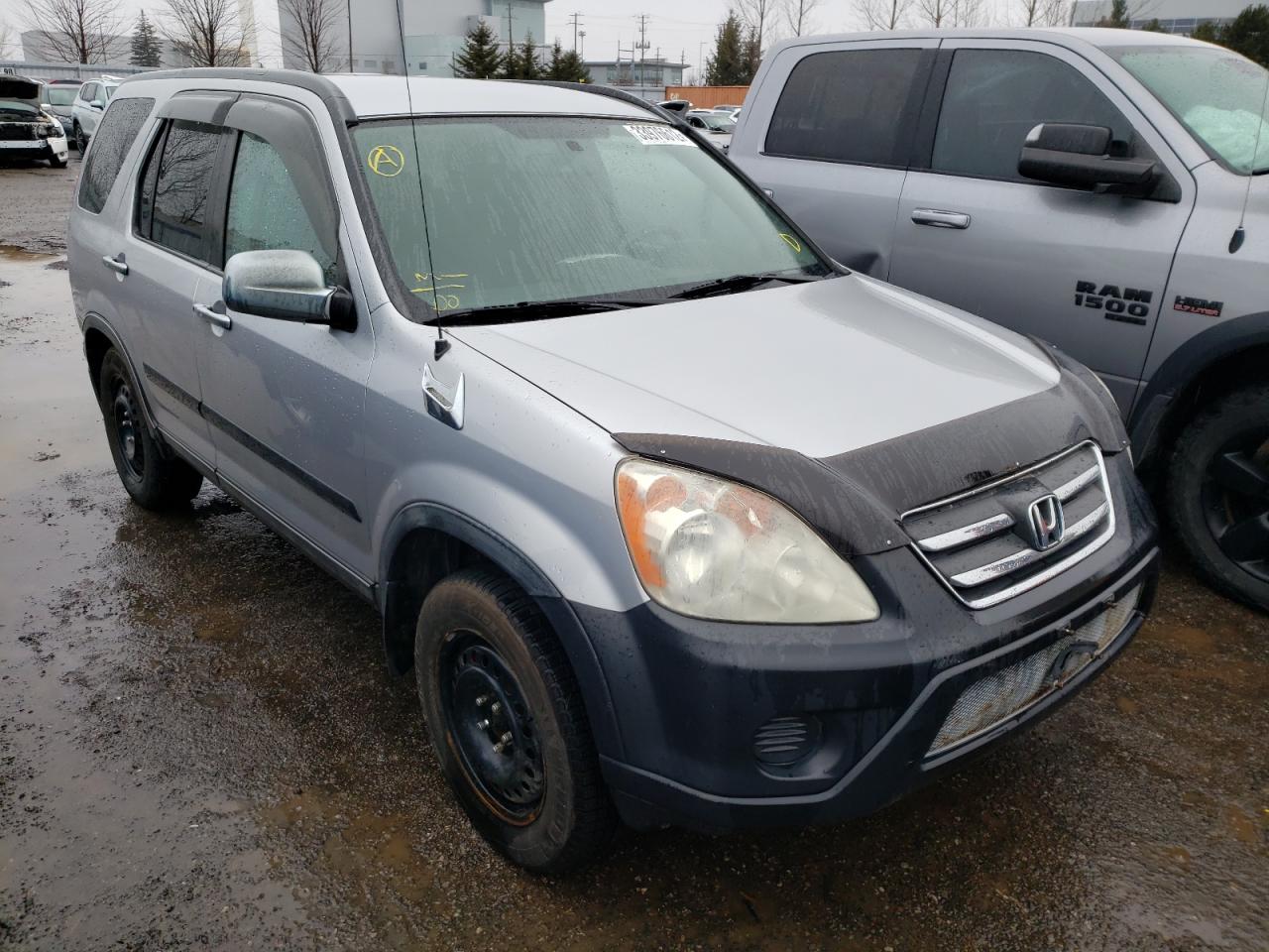 HONDA CR-V EX 2005 with VIN JHLRD78835C813744 - Photo from auction