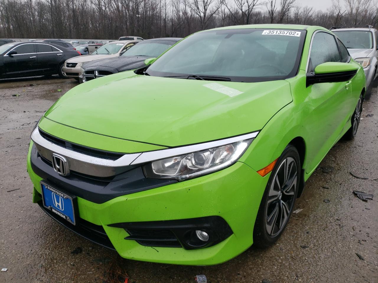 Photo 2 from auction – 2017 HONDA CIVIC EX with VIN 2HGFC3B34HH352291