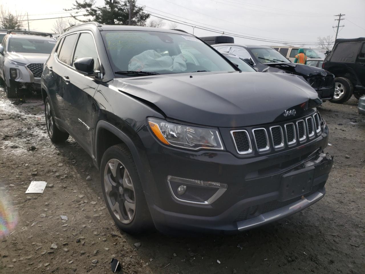 JEEP COMPASS LI 2019 with VIN 3C4NJDCB2KT628736 - Photo from auction