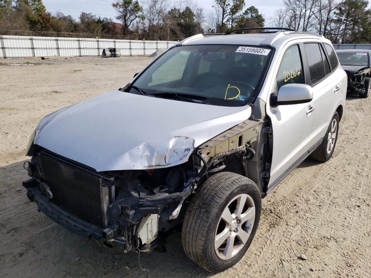 Photo 2 from auction – 2007 HYUNDAI SANTA FE S with VIN 5NMSH73E17H076306