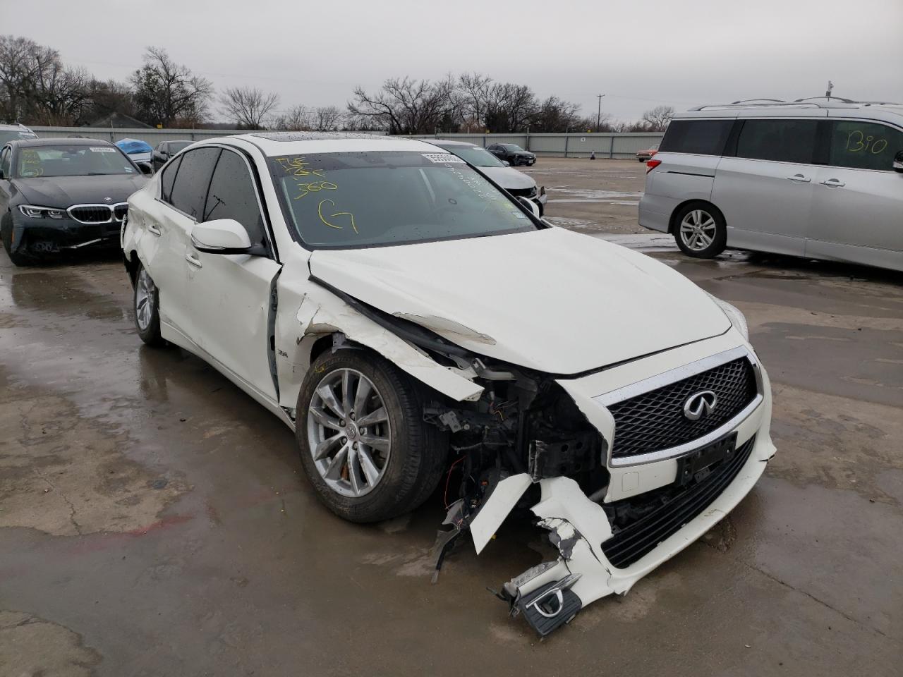 Photo 1 from auction – 2017 INFINITI Q50 PREMIU with VIN JN1EV7AP4HM744347
