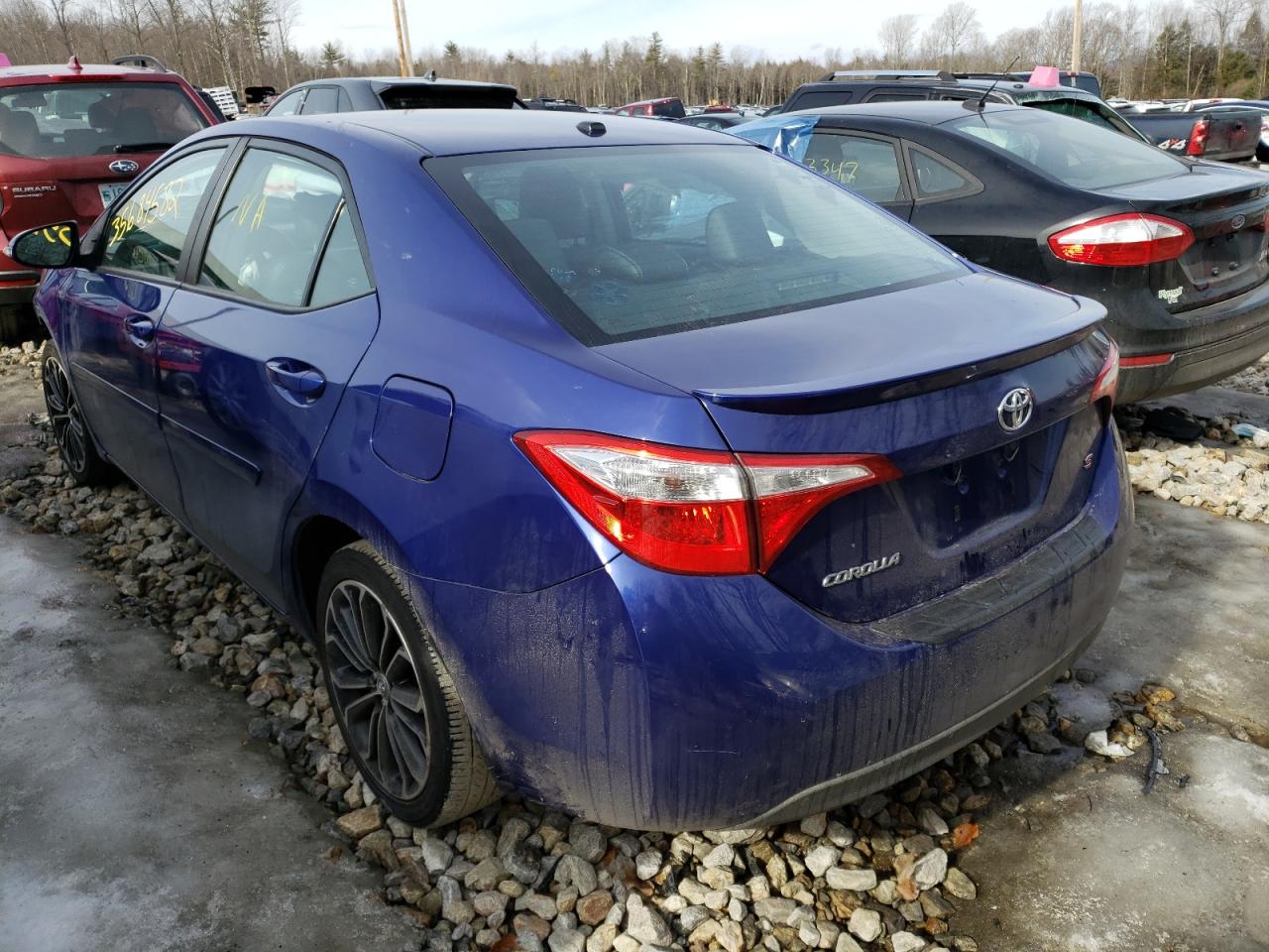Photo 3 from auction – 2016 TOYOTA COROLLA L with VIN 2T1BURHE3GC558703