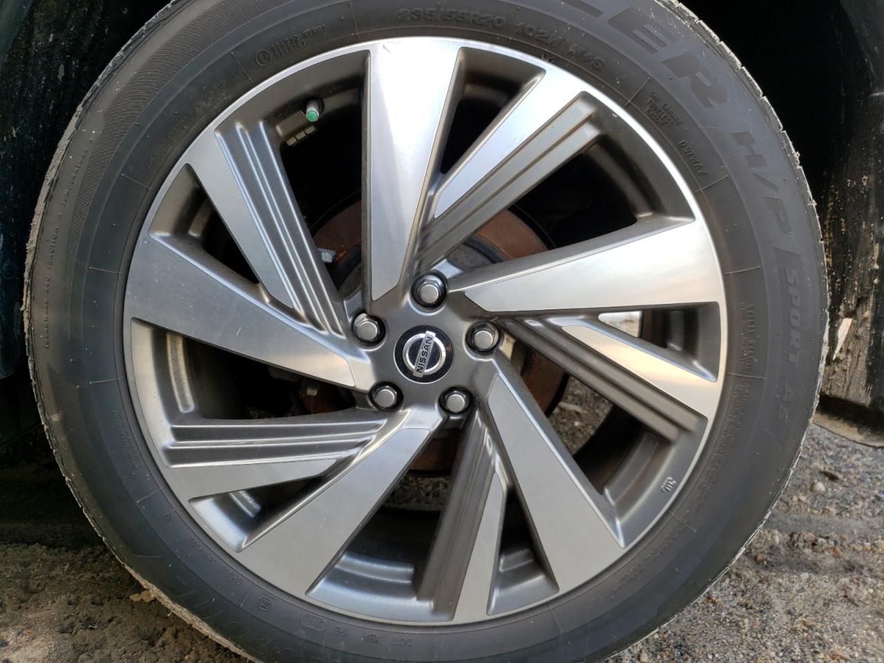 Photo 9 from auction – 2020 NISSAN MURANO SL with VIN 5N1AZ2CJ4LN106965