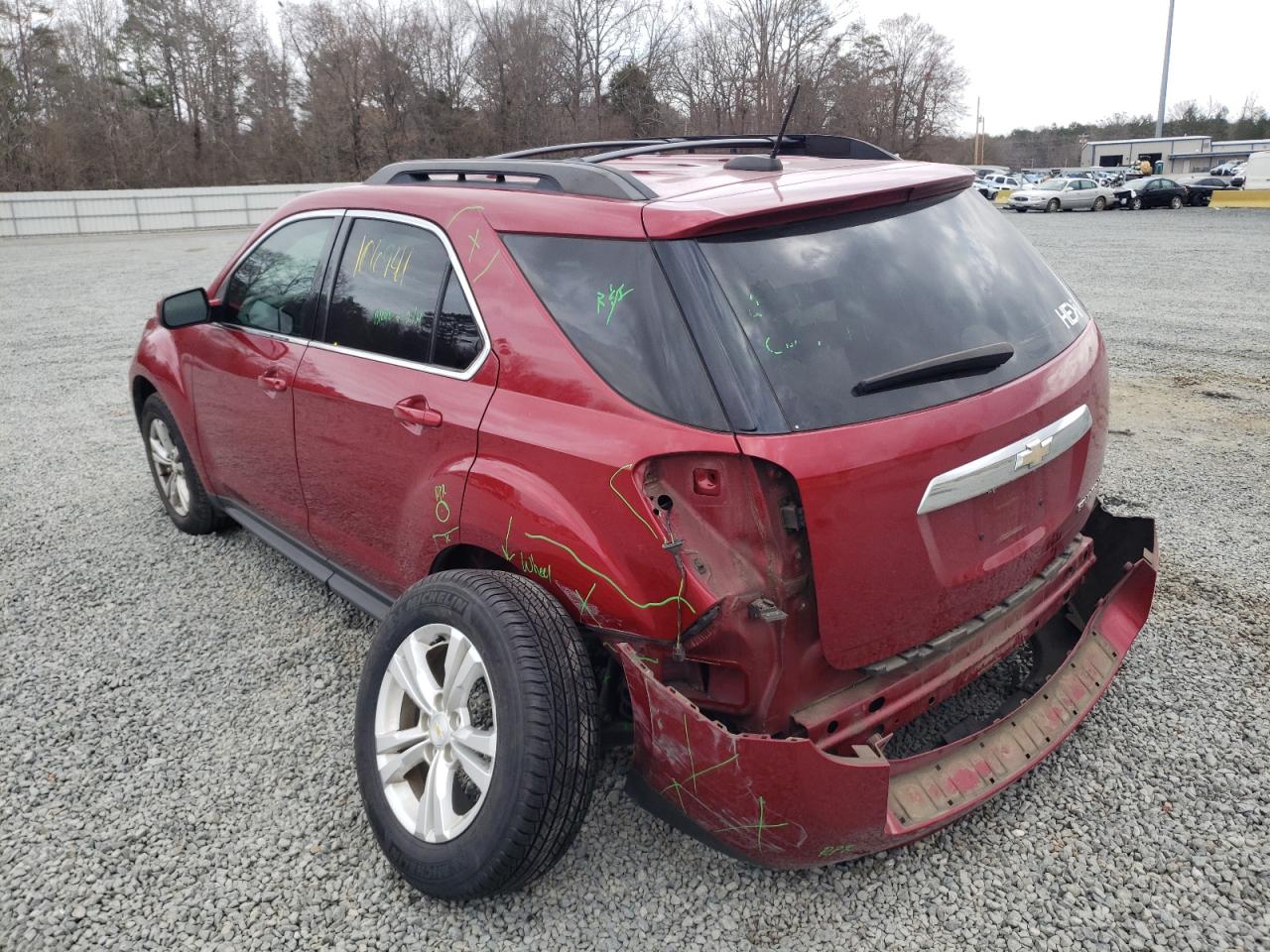 Photo 3 from auction – 2015 CHEVROLET EQUINOX LT with VIN 2GNALBEK2F1162508
