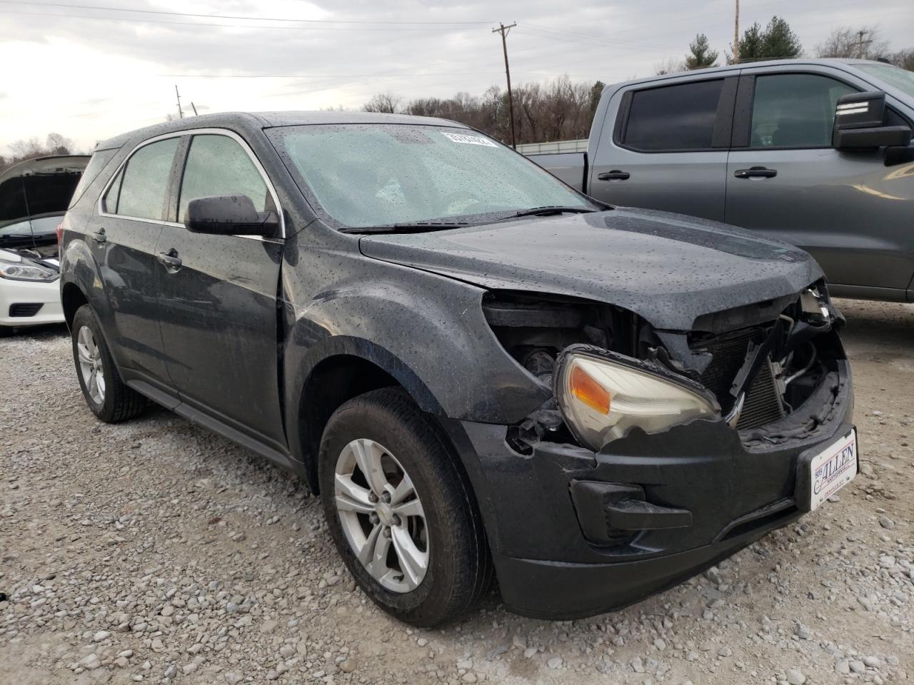 CHEVROLET EQUINOX LS 2013 with VIN 2GNALBEK7D6270624 - Photo from auction