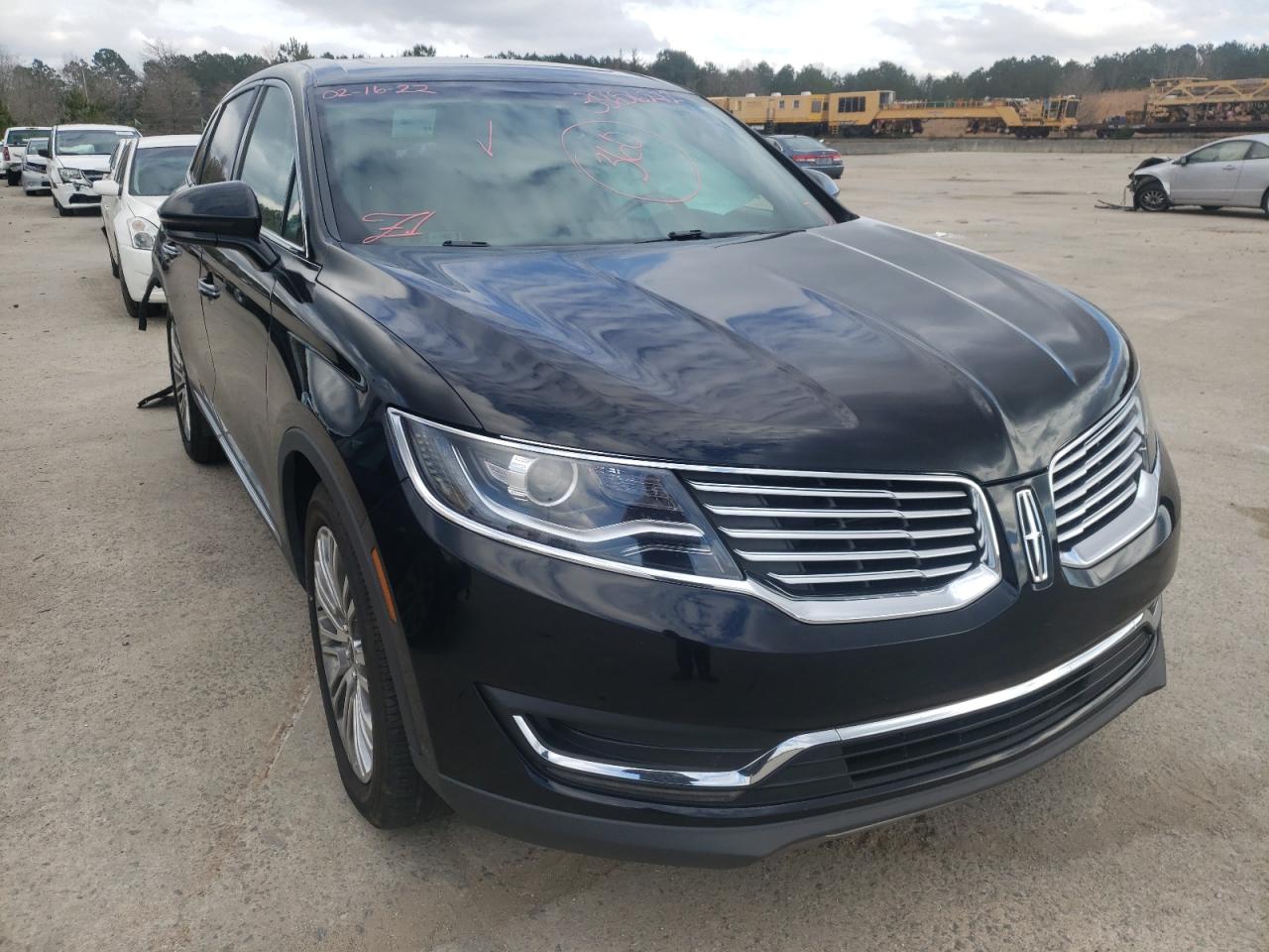 LINCOLN MKX RESERV 2018 with VIN 2LMPJ6LR4JBL35447 - Photo from auction