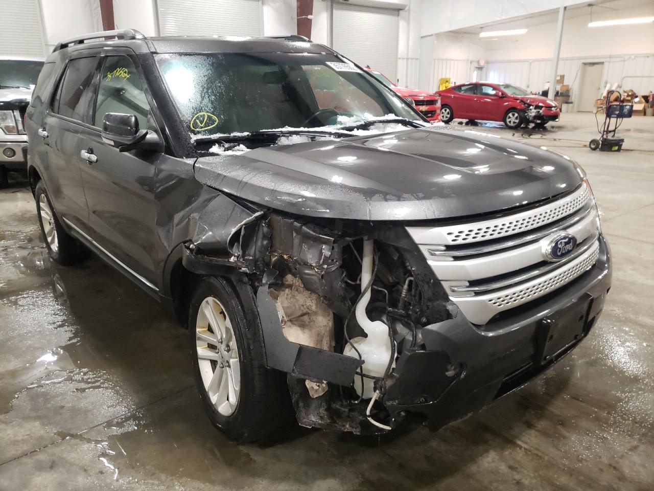 FORD EXPLORER X 2015 with VIN 1FM5K8D89FGB18736 - Photo from auction