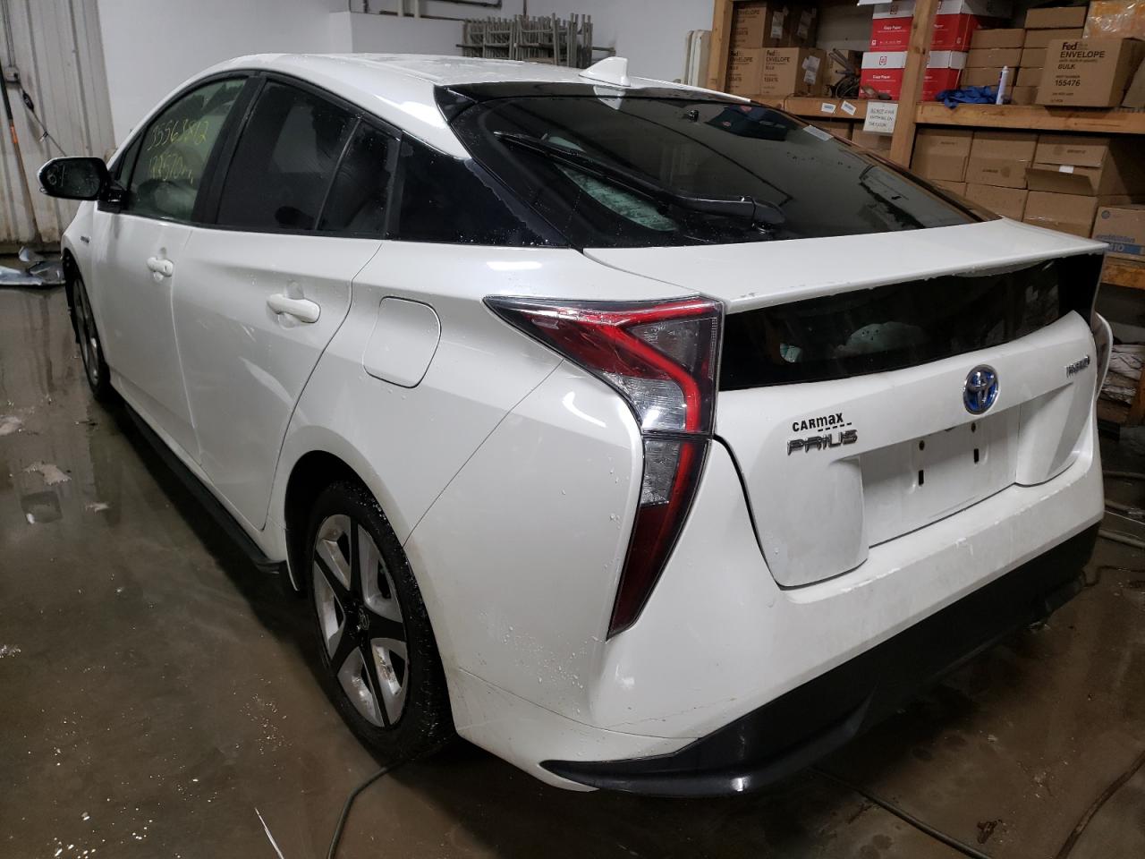 Photo 3 from auction – 2016 TOYOTA PRIUS with VIN JTDKARFU8G3015245