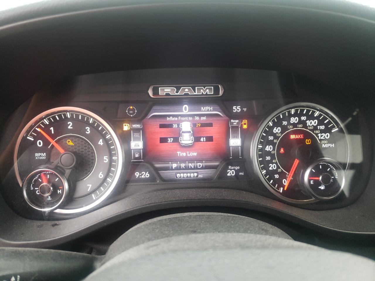 Photo 8 from auction – 2020 RAM 1500 BIG H with VIN 1C6RRFFG8LN103038