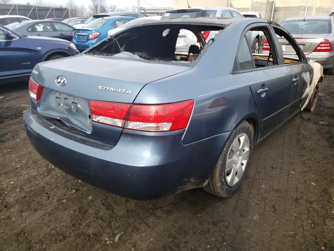 Photo 4 from auction – 2006 HYUNDAI SONATA GL with VIN KMHET46C76A076366