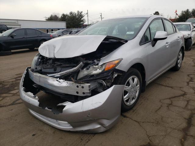 Photo 2 from auction – 2012 HONDA CIVIC LX with VIN 19XFB2F50CE106608