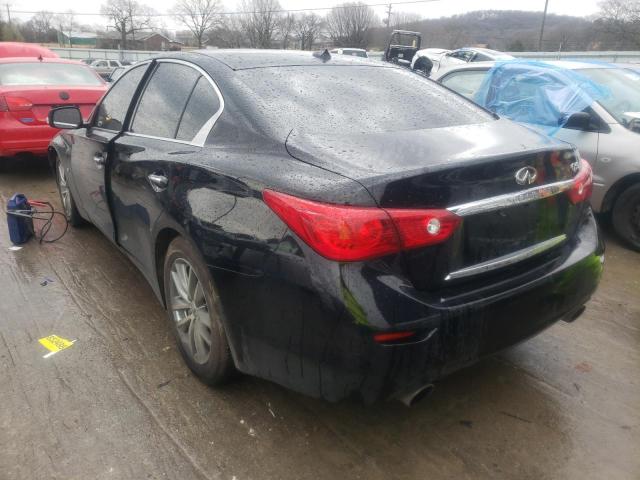 Photo 3 from auction – 2014 INFINITI Q50 BASE with VIN JN1BV7AP5EM691592
