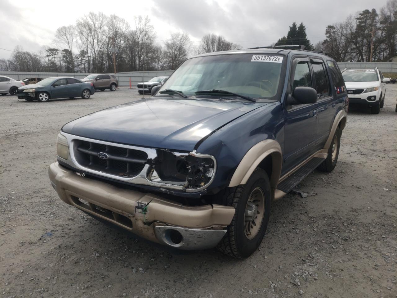 Photo 2 from auction – 2000 FORD EXPLORER E with VIN 1FMDU64E4YUB61921