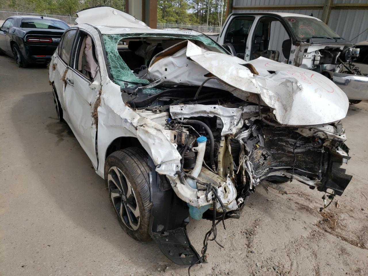 HONDA ACCORD EX 2016 with VIN 1HGCR2F78GA229664 - Photo from auction