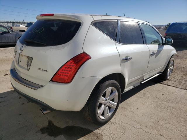 Photo 4 from auction – 2006 NISSAN MURANO SL with VIN JN8AZ08W16W529583