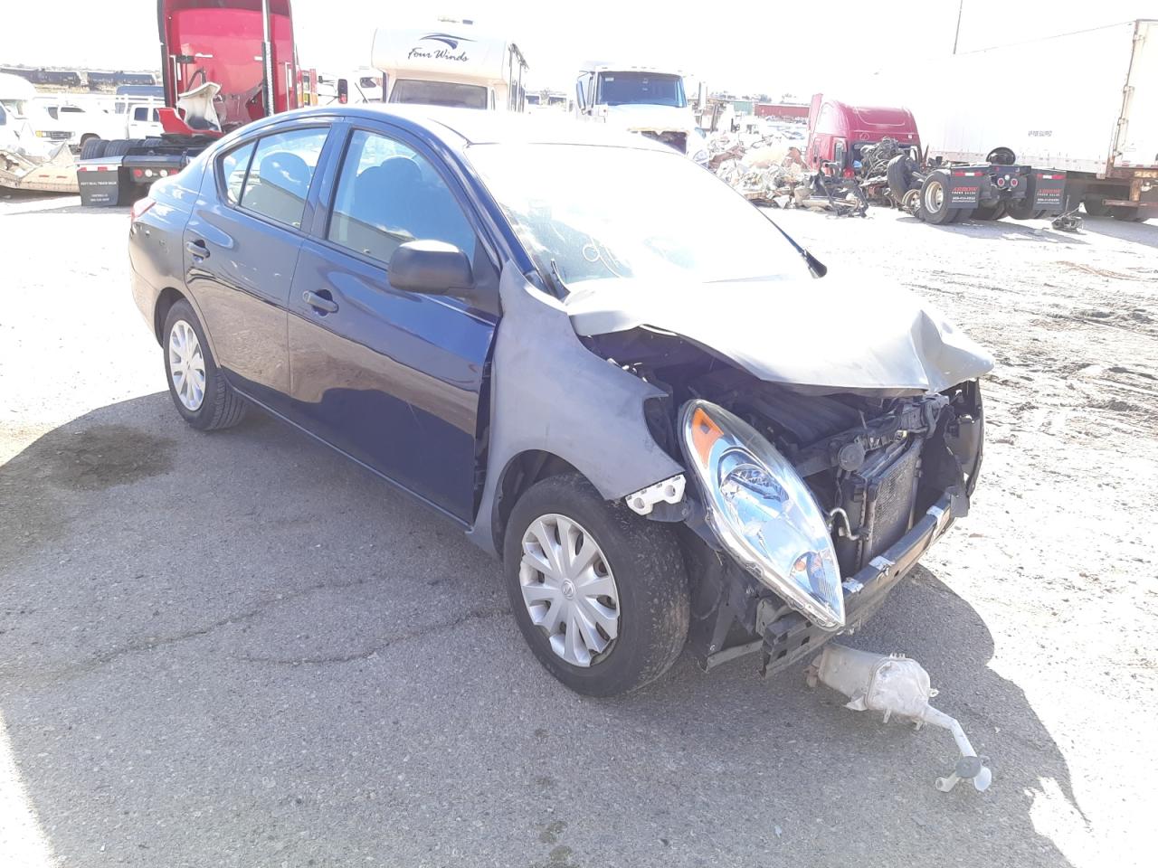 NISSAN VERSA S 2012 with VIN 3N1CN7APXCL919307 - Photo from auction