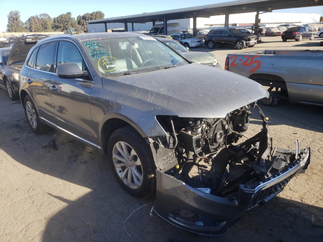 AUDI Q5 PREMIUM 2015 with VIN WA1LFAFP2FA113015 - Photo from auction