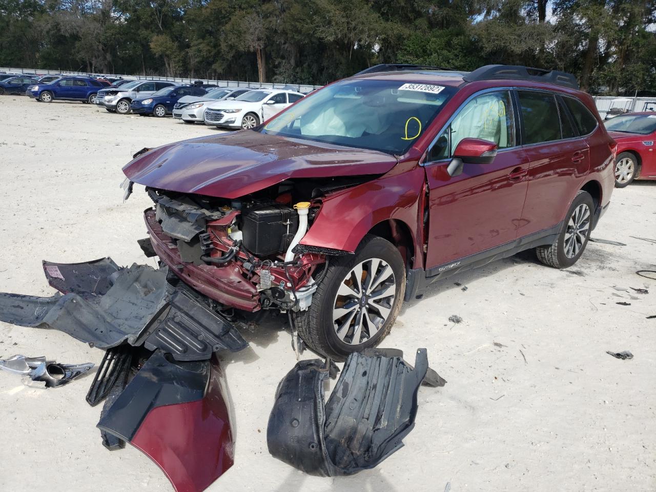 Photo 2 from auction – 2015 SUBARU OUTBACK 2. with VIN 4S4BSBNC4F3237966