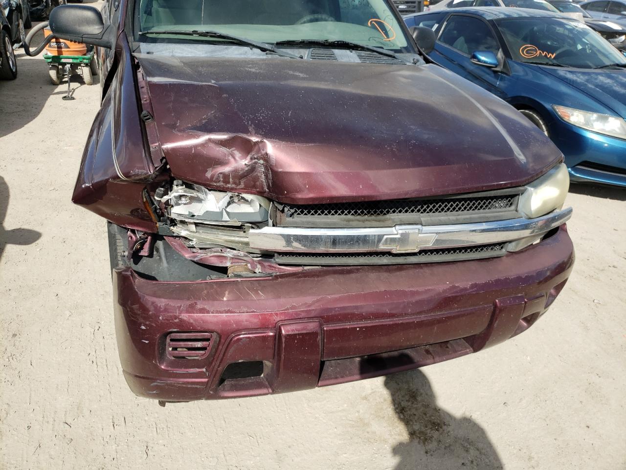 Photo 9 from auction – 2006 CHEVROLET TRAILBLAZE with VIN 1GNDS13S462251140