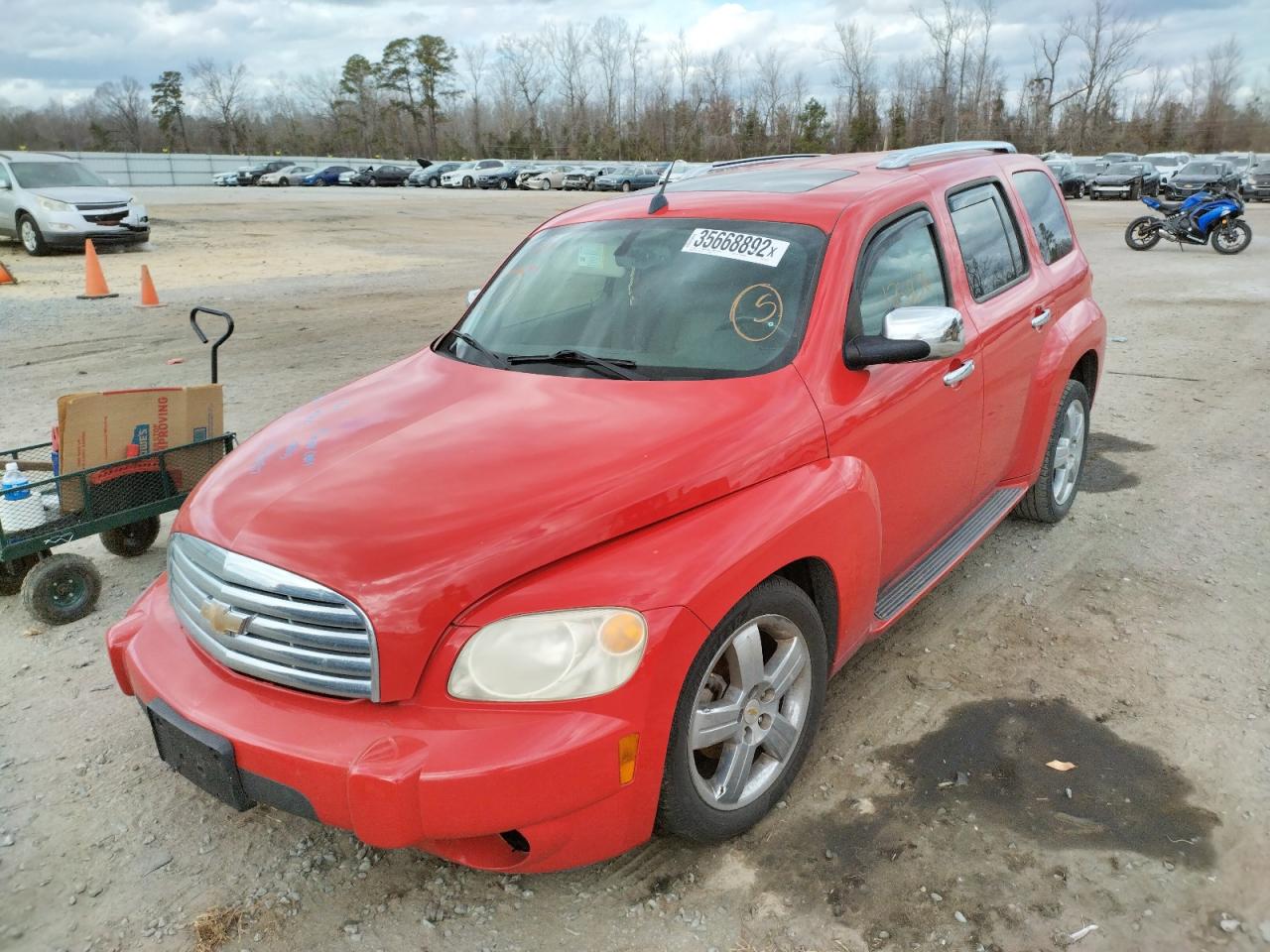 Photo 2 from auction – 2011 CHEVROLET HHR LT with VIN 3GNBACFU6BS524113