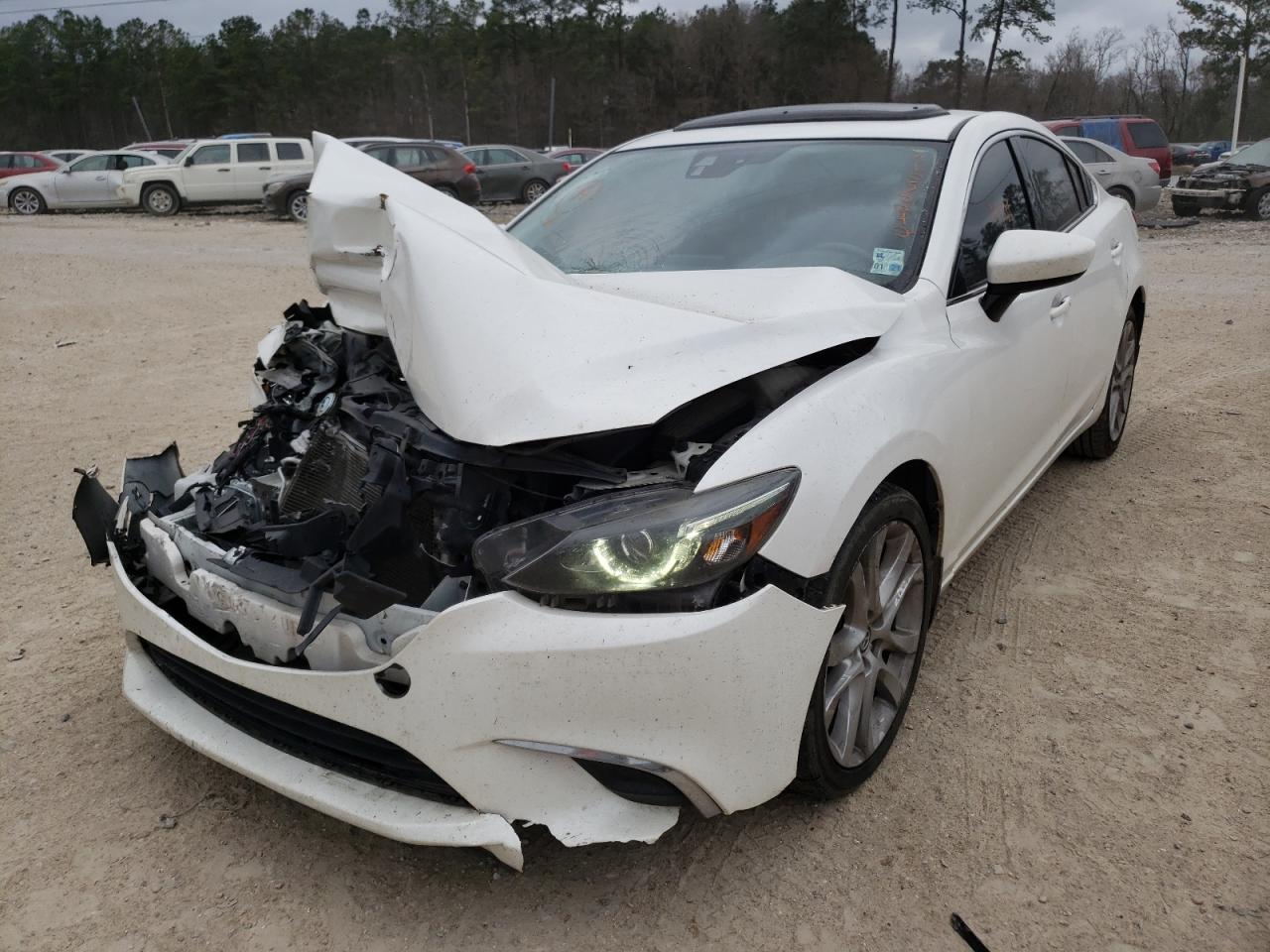 Photo 2 from auction – 2016 MAZDA 6 TOURING with VIN JM1GJ1T57G1475707