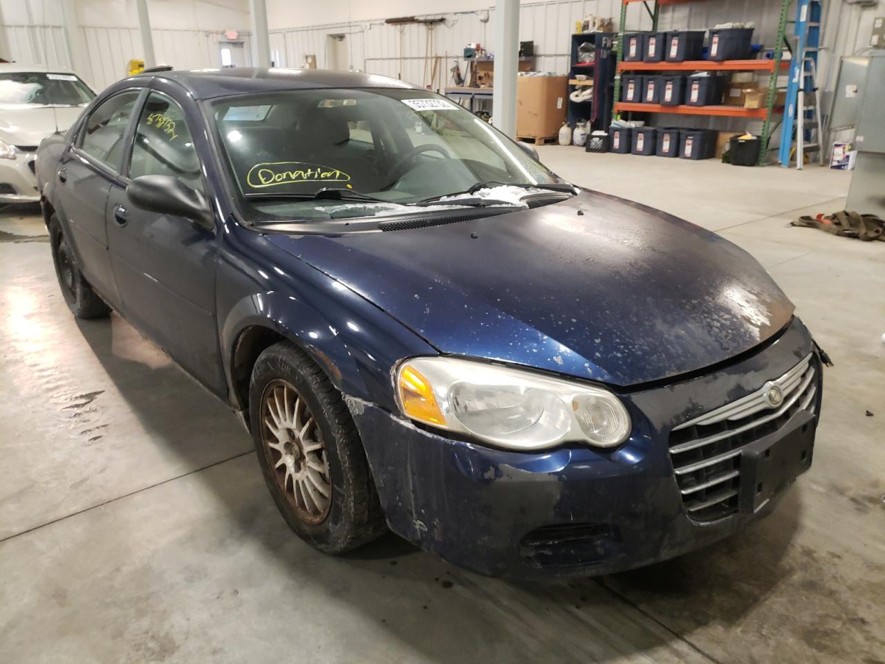 CHRYSLER SEBRING TO 2005 with VIN 1C3EL56R55N645922 - Photo from auction