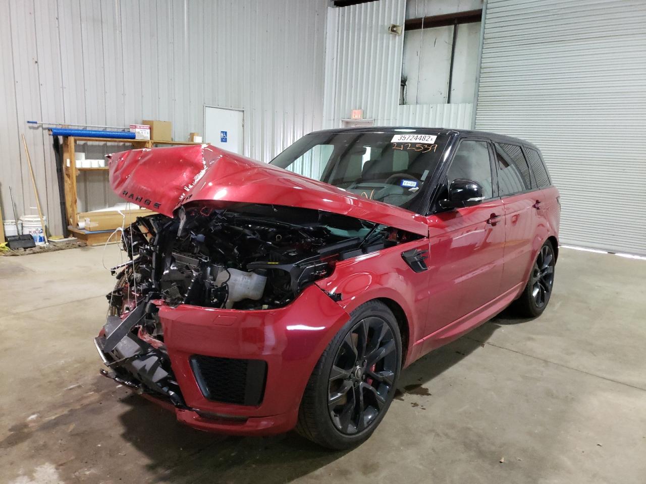 Photo 2 from auction – 2022 LAND ROVER RANGE ROVE with VIN SALWS2RU9NA212539