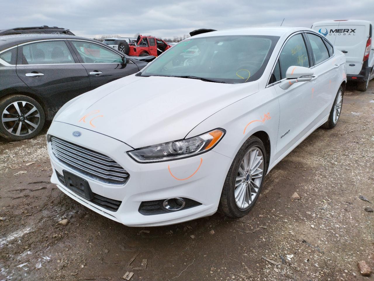 Photo 2 from auction – 2014 FORD FUSION SE with VIN 3FA6P0LU8ER206510