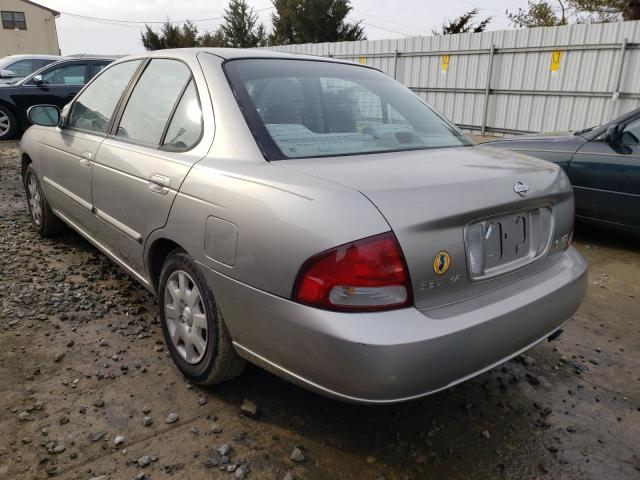 Photo 3 from auction – 2002 NISSAN SENTRA XE with VIN 3N1CB51D02L646198