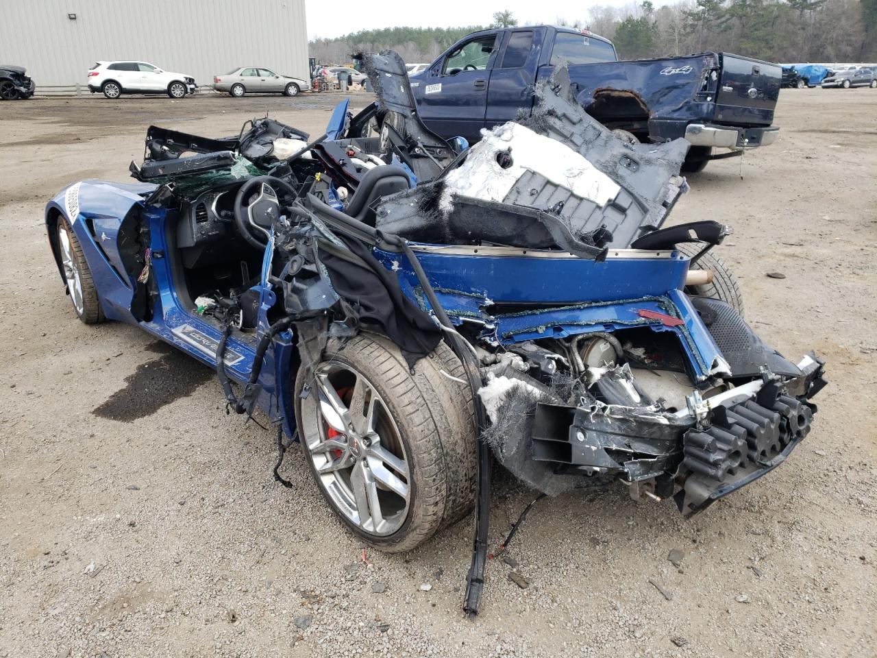 Photo 3 from auction – 2015 CHEVROLET CORVETTE S with VIN 1G1YD2D71F5115186