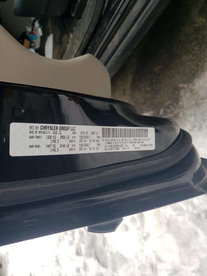 Photo 10 from auction – 2013 CHRYSLER TOWN & COU with VIN 2C4RC1BG8DR512650
