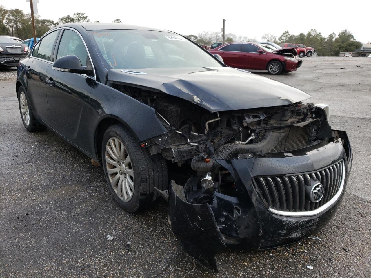 BUICK REGAL PREM 2013 with VIN 2G4GS5EV4D9163705 - Photo from auction