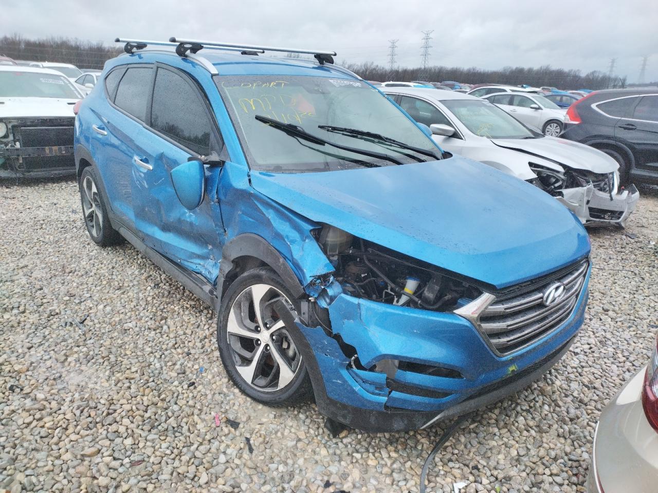 HYUNDAI TUCSON LIM 2016 with VIN KM8J33A23GU208949 - Photo from auction