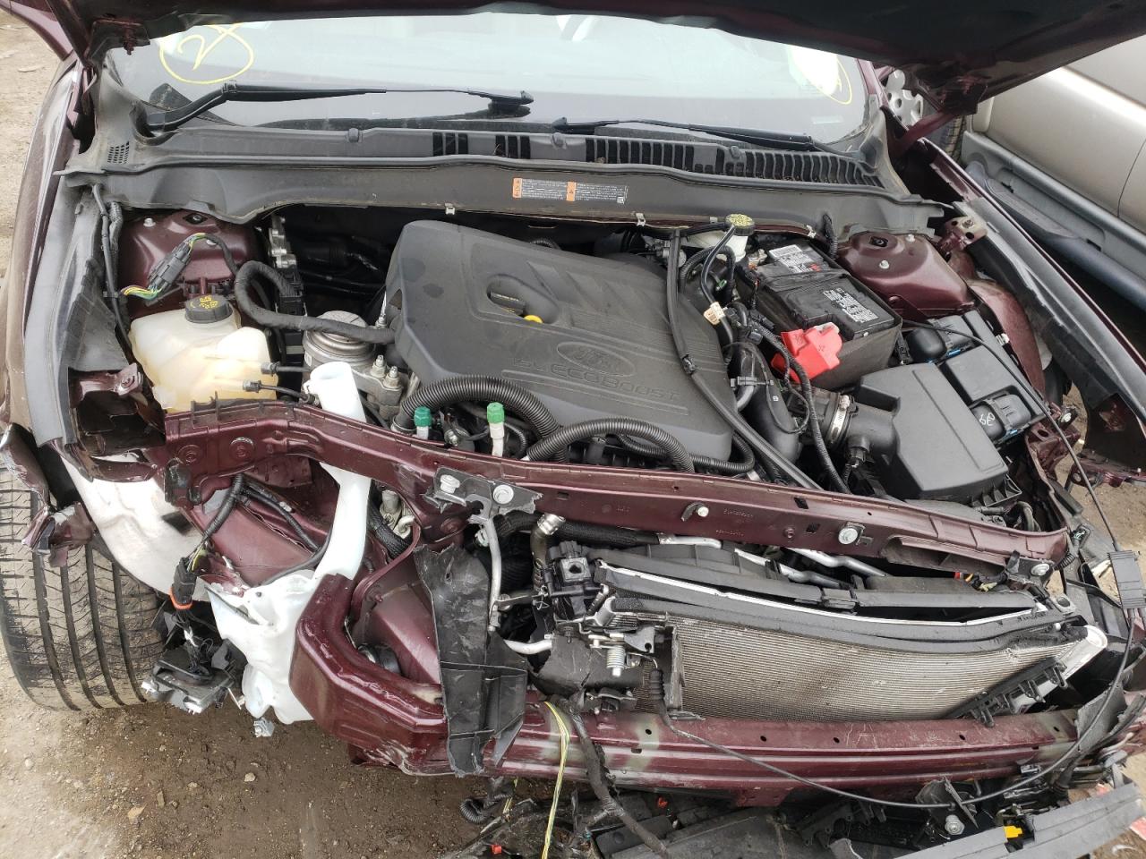 Photo 7 from auction – 2017 FORD FUSION SE with VIN 3FA6P0HD7HR339997