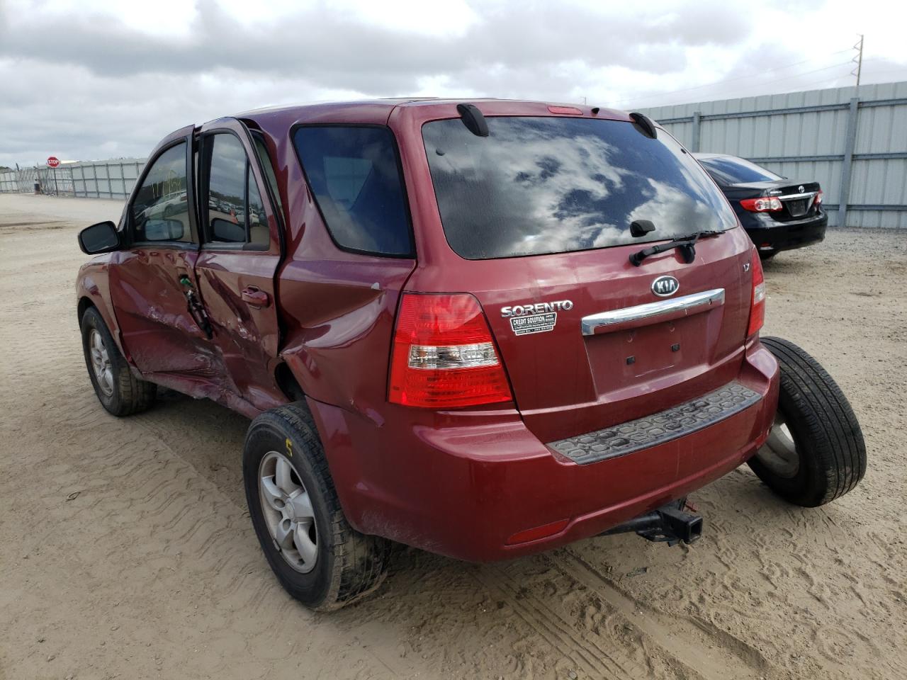 Photo 3 from auction – 2007 KIA SORENTO EX with VIN KNDJD736375702053